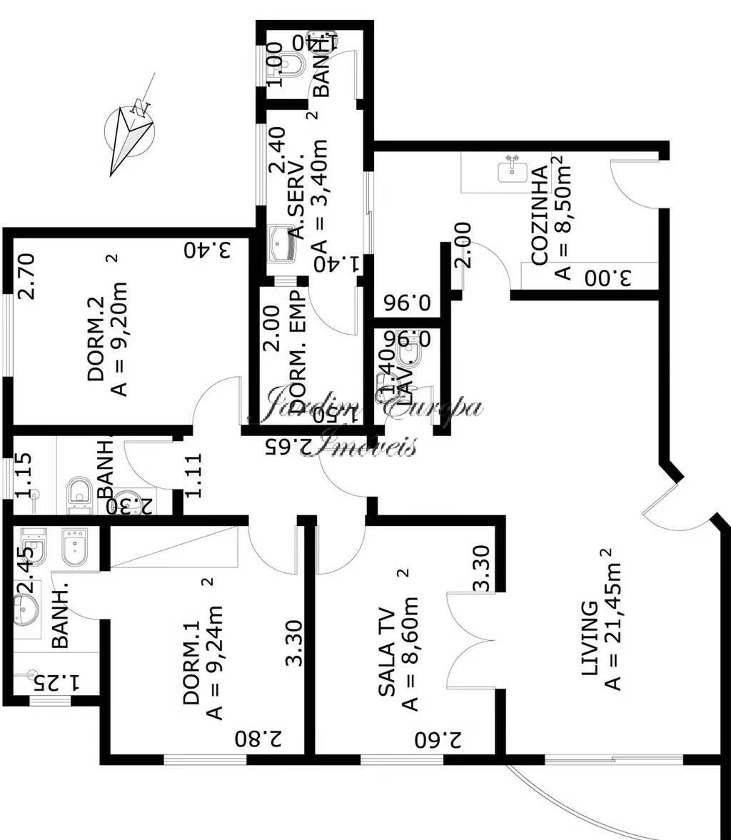 Apartamento, 2 quartos, 96 m² - Foto 20