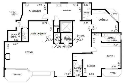 Apartamento, 3 quartos, 190 m² - Foto 12